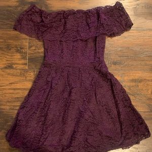 Charlotte Russe Plum Dress Size S
